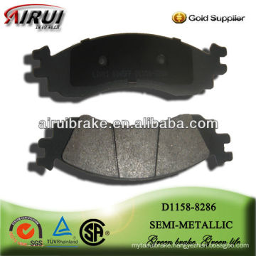 D1158 semi-metallic brake pad for Ford Explorer 2006-